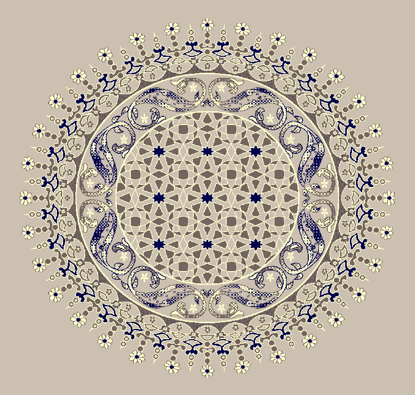 ZENTRIERMUSTER MODELL 3080 - Naturel